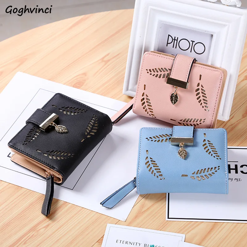 

Card Holders Credit Cards Hollow Out Lock New Designed Girls Sweet Cute Small Change Bags Portable Korean Style All-match Money