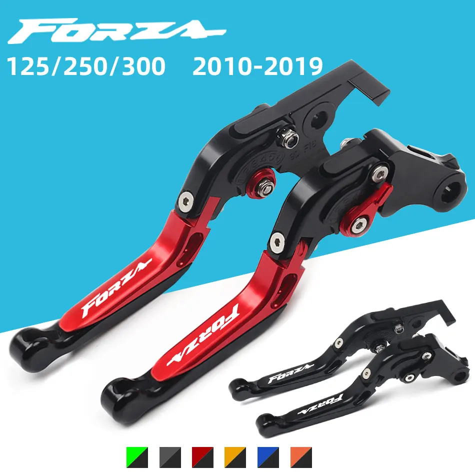 

For Honda FORZA 300 125 250 Adjustable Foldable Extending Brake Clutch Levers Handles Bar Motorcycle Accessories 2010-2019