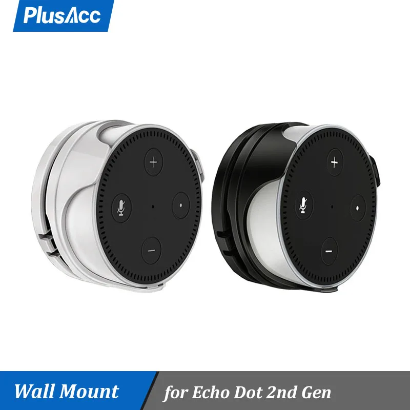 Outlet Wall Mount Holder For Echo Dot 2nd Gen Cable Management Gel Pad Stand Smart Home Speakers Voice Assistant | Электроника