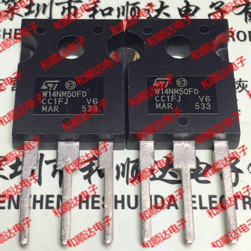 

10 шт./лот W14NM50FD STW14NM50FD New Spot TO-247