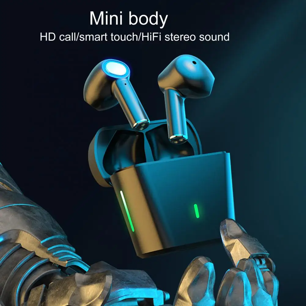 Наушники-вкладыши TWS Bluetooth 5 1 наушники с зарядным устройством Беспроводной 9D