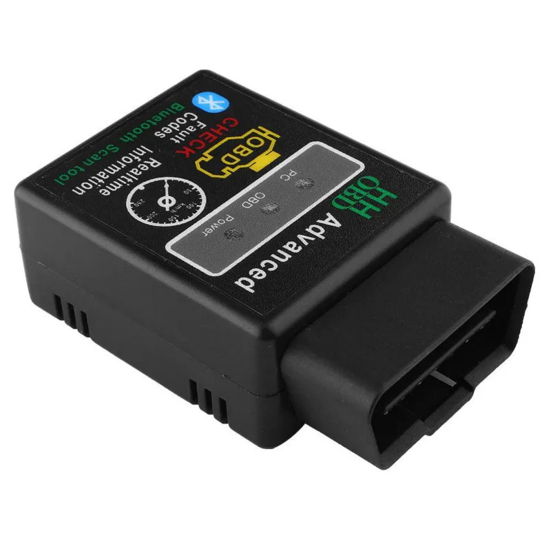 Расширенный HH OBD ELM327 Bluetooth V1.5 OBD2 ELM 327 V 1 5 автомобильный диагностический сканер для