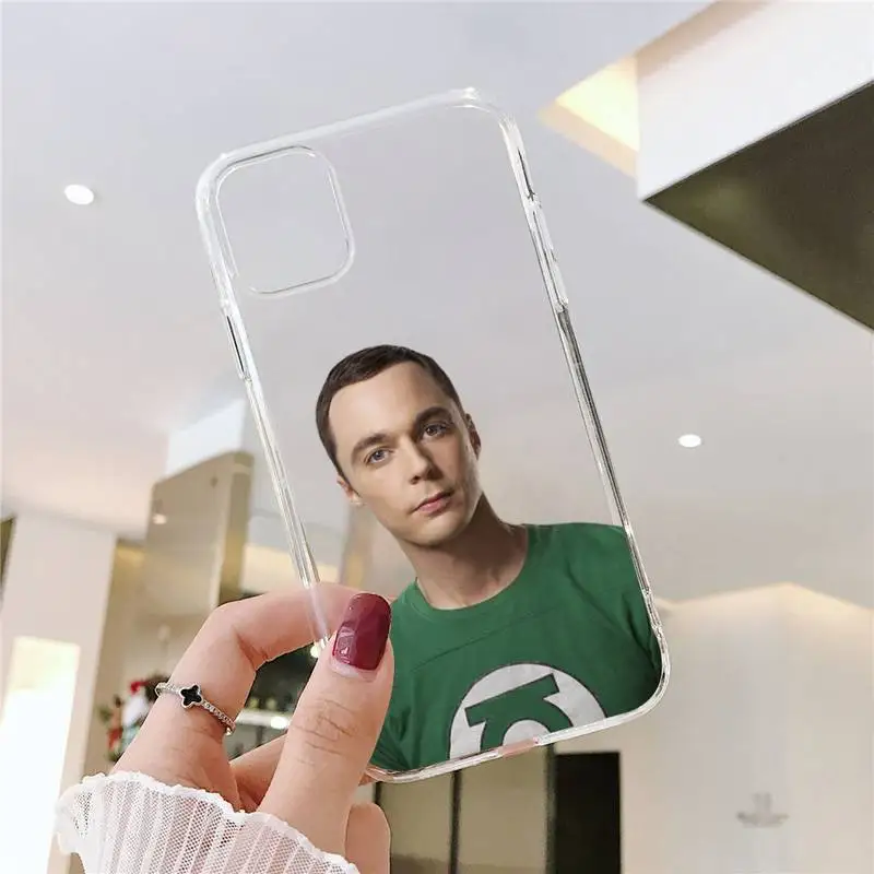 

Bazinga The Big Bang Theory Phone Case Transparent soft For iphone 5 5s 5c se 6 6s 7 8 11 12 plus mini x xs xr pro max