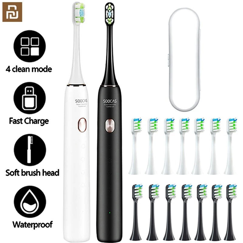 

Xiaomi Sonic Electric Toothbrush SOOCAS X3U Electric Toothbrush Rechargeable Whitening Tooth Brush Adults Oral Cleaning Tools 5