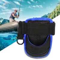 50 discounts hot boat sea fishing rod waist belt mat oxford fabric belly pole stand holder pad