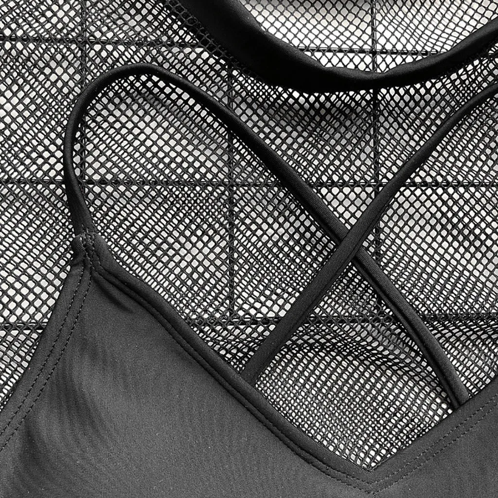 Женское нижнее белье цельное из двух частей женское Сетчатое комплект трех