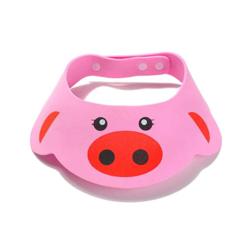 Симпатичная регулируемая детская шапочка Pudcoco мягкая для купания с мультяшным