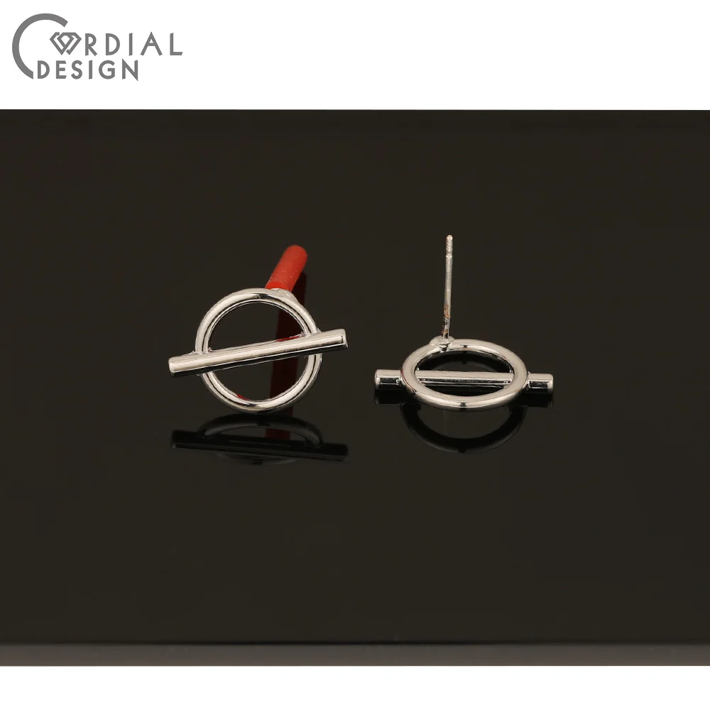 

Cordial Design 100Pcs 13*18MM Jewelry Accessories/Hand Made/Geometry Shape/Earrings Stud/DIY Making/Jewelry Findings Components