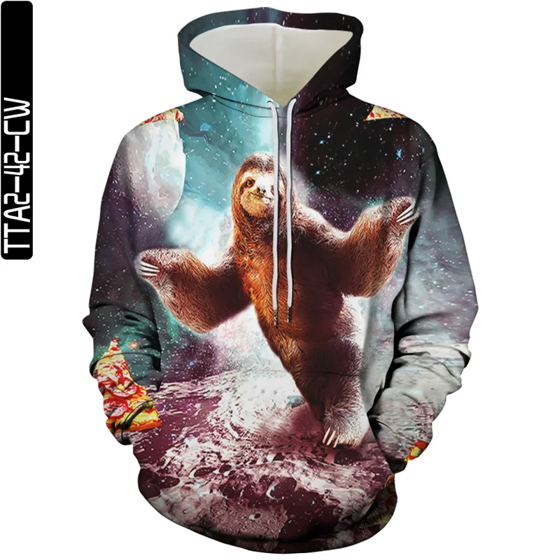 

Autumn Men's Hoodie Hip Hop Sports Parkour Street Breathables tyle Harajuku Animal hand New Couple Sweatshirts Tops Size S-6XL