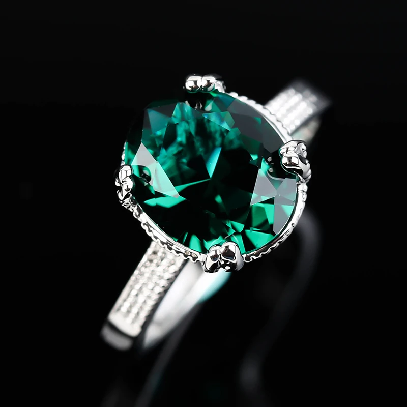 Горячая распродажа 2019 искусственное кольцо серебряные овальные кольца из