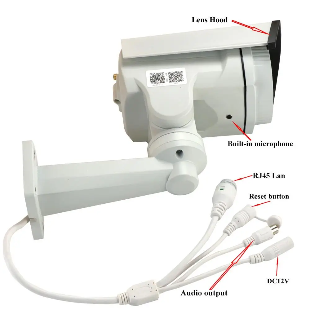 LYVNAL 1080P 5MP 3g 4G sim-карта камера Wifi наружная PTZ HD Bullet камера беспроводная IR 50M 5X 10X Zoom автоматическая фокусировка CCTV IP камера