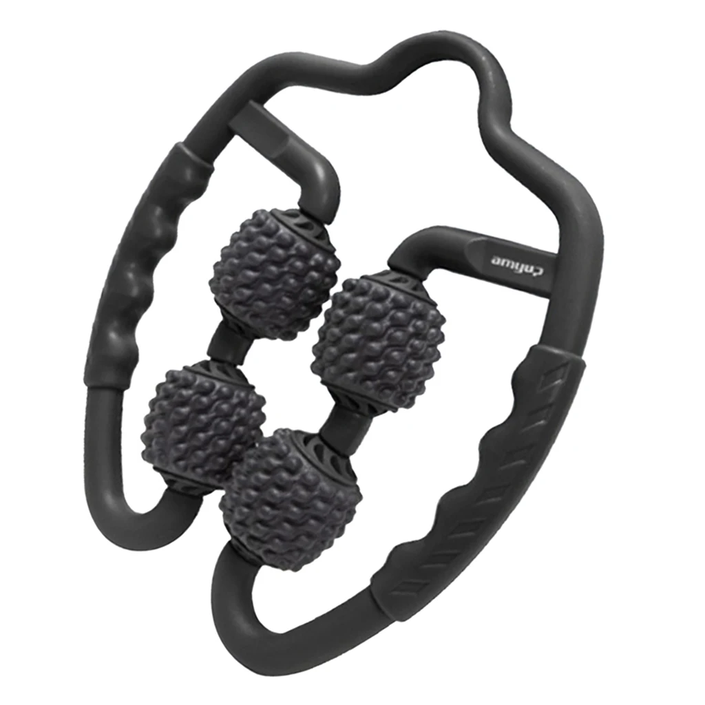 Массажер роликовый для акупрессуры шеи рук ног живота|Ногу массажный аппарат| |