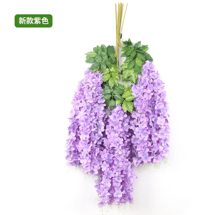 Искусственные виноградные цветы 6 шт. 110 см Свадебный декор цветочная гирлянда