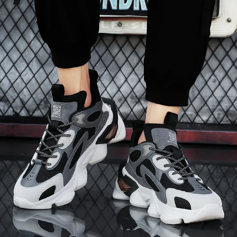 

New Men's Jogging Shoes Fashion Trend Sports Shoes Breathable Comfortable Men Sneakers Lightweight Men Running Shoes