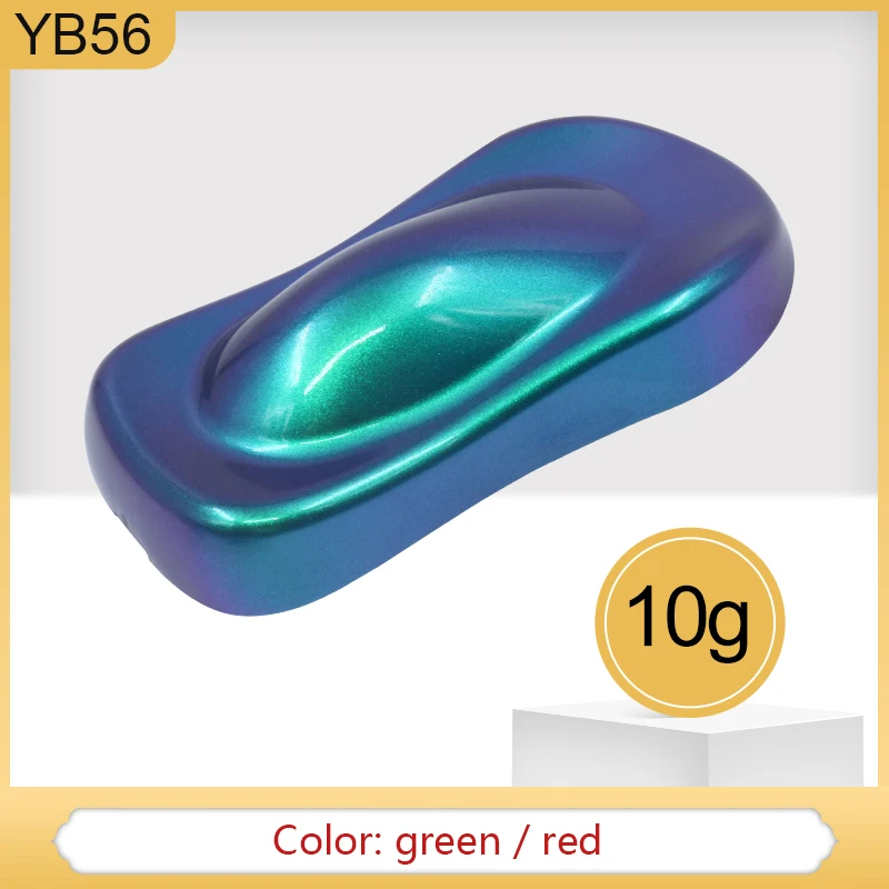 10 г пигменты Хамелеона акриловая краска порошковое покрытие YB56 хамелеона для