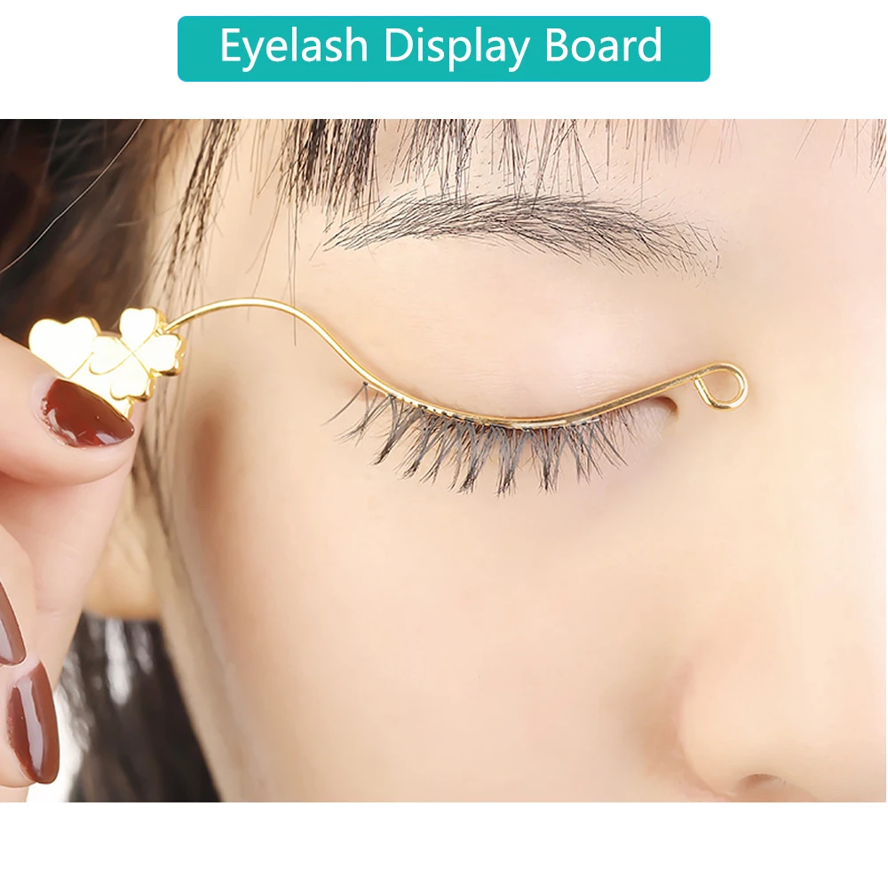 Накладные ресницы примерный эффект вспомогательный поддельный держатель ресниц