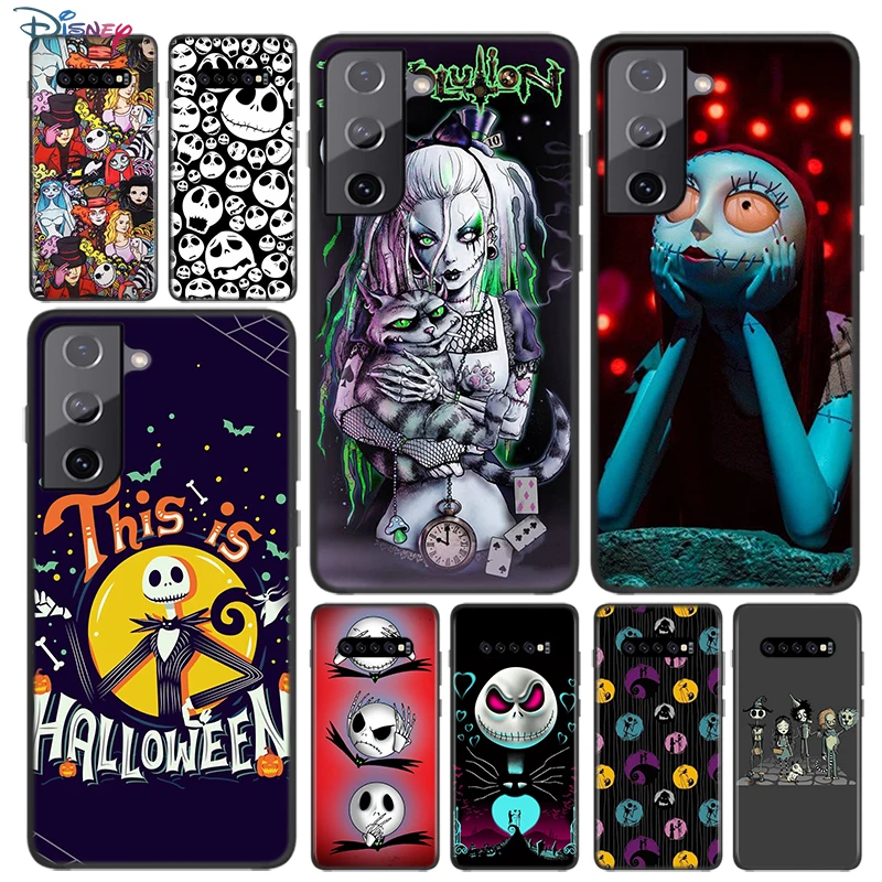 

Soft Black Jack Skellington Before Christmas For Samsung Galaxy S22 S21 S20 FE Ultra S10 S10e Lite S9 Plus Pro Phone Case