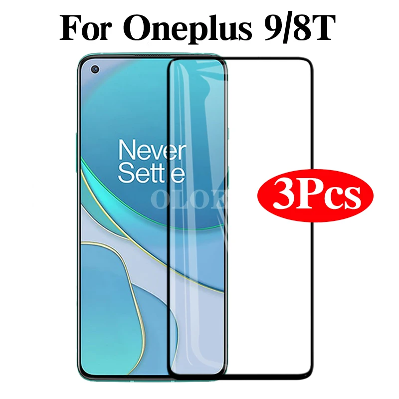 Защитное стекло закаленное для Oneplus 9/8 t/8 T/Oneplus9/Oneplus8t/One Plus 9H 3 шт.|Защитные стёкла и
