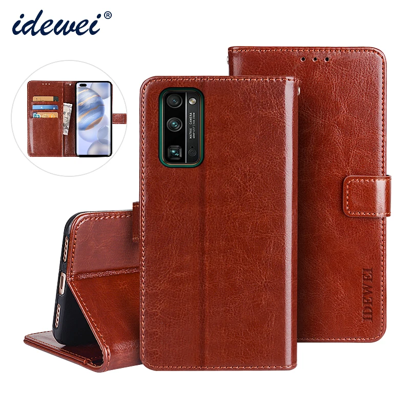 

For Honor 30 Pro+ Case Cover Luxury Leather Phone Case Huawei For Honor 30 Pro Plus EBG-AN10 Protective Flip Case Wallet Case