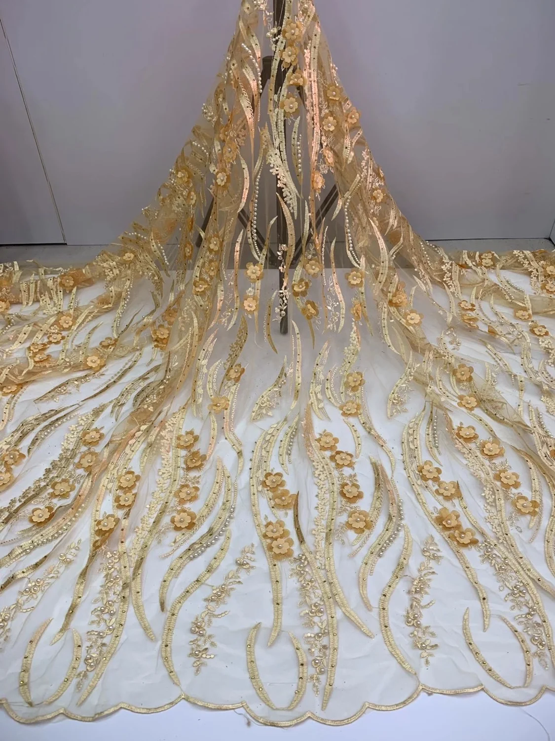 Новое поступление розовая африканская кружевная ткань ФРАНЦУЗСКИЙ нигерийский