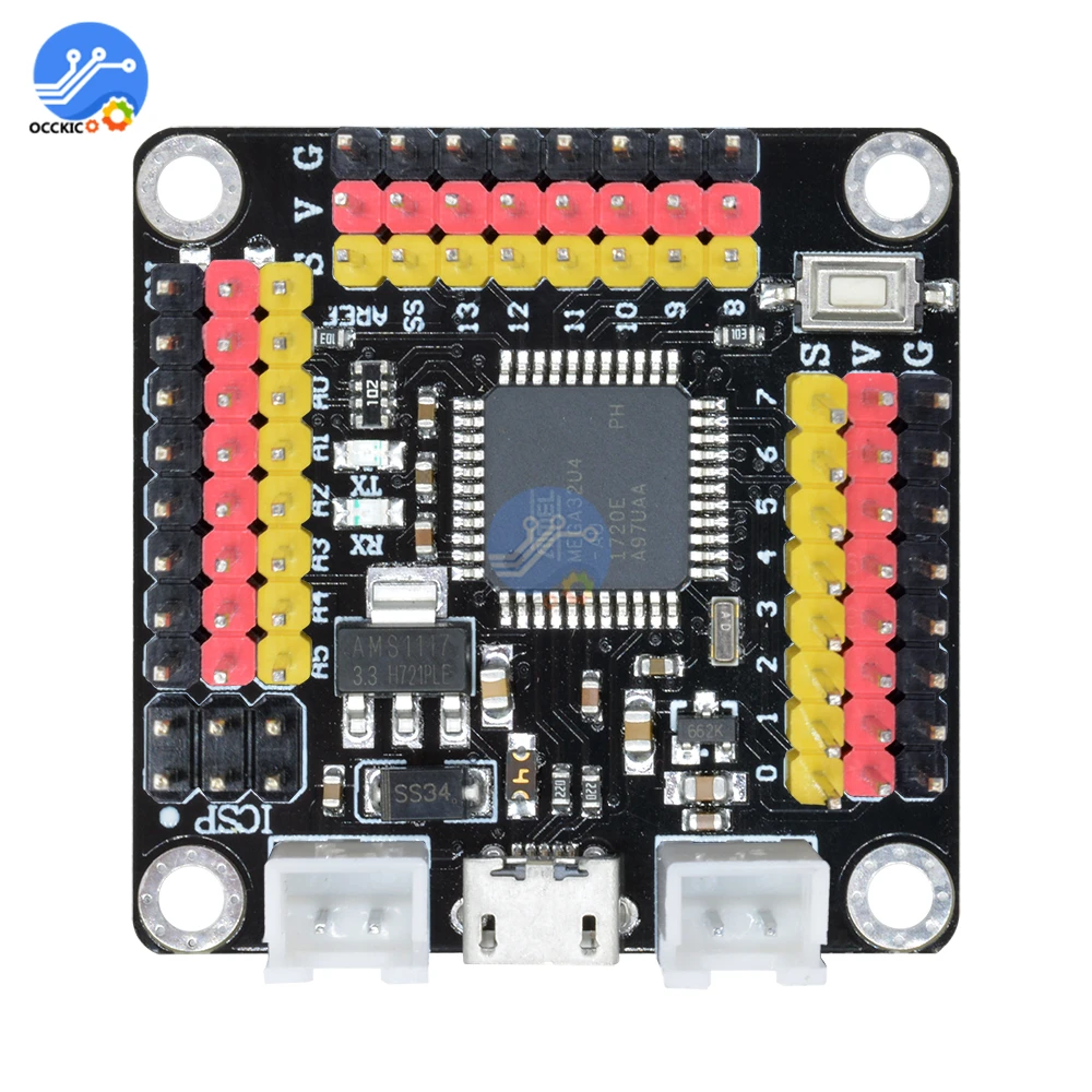 

Strong Series Micro Digital Powerful ATmega32U4 ATMEGA32U4-AU 3.3V Microcontroller Board Module Micro USB DIY Kit for Arduino