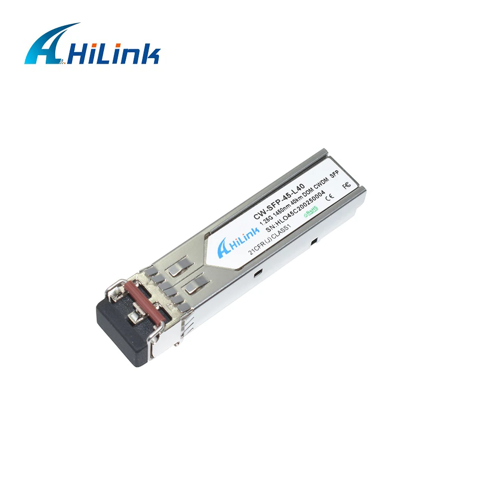 Бесплатная доставка! Двойной LC 1 25G 1450nm 40km CWDM SFP трансивер с функцией DOM | Мобильные