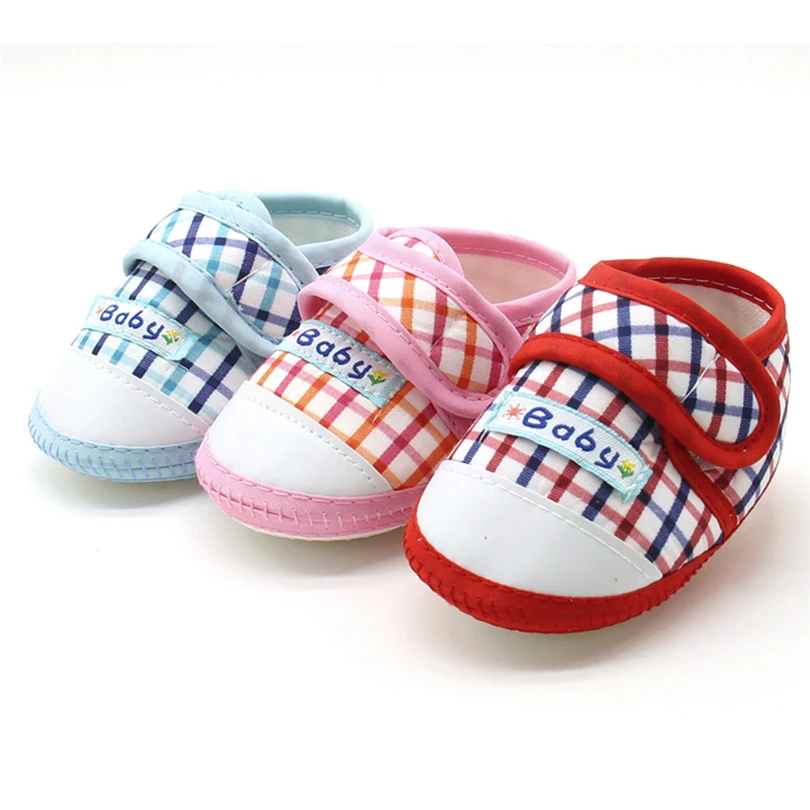 

Toddler baby unisex baby first walker shoes Newborn hook & loop shallow Soft Sole Prewalker cute letter Casual Flats Shoes A40