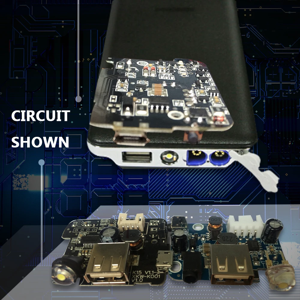 6800 мАч 12 вольт ультратонкий портативный аварийный блок питания Ампер пиковый ток
