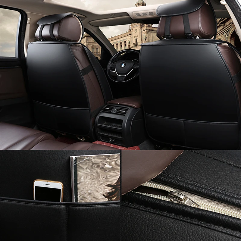 WLMWL универсальный кожаный чехол для сидений автомобиля Suzuki всех моделей grand vitara