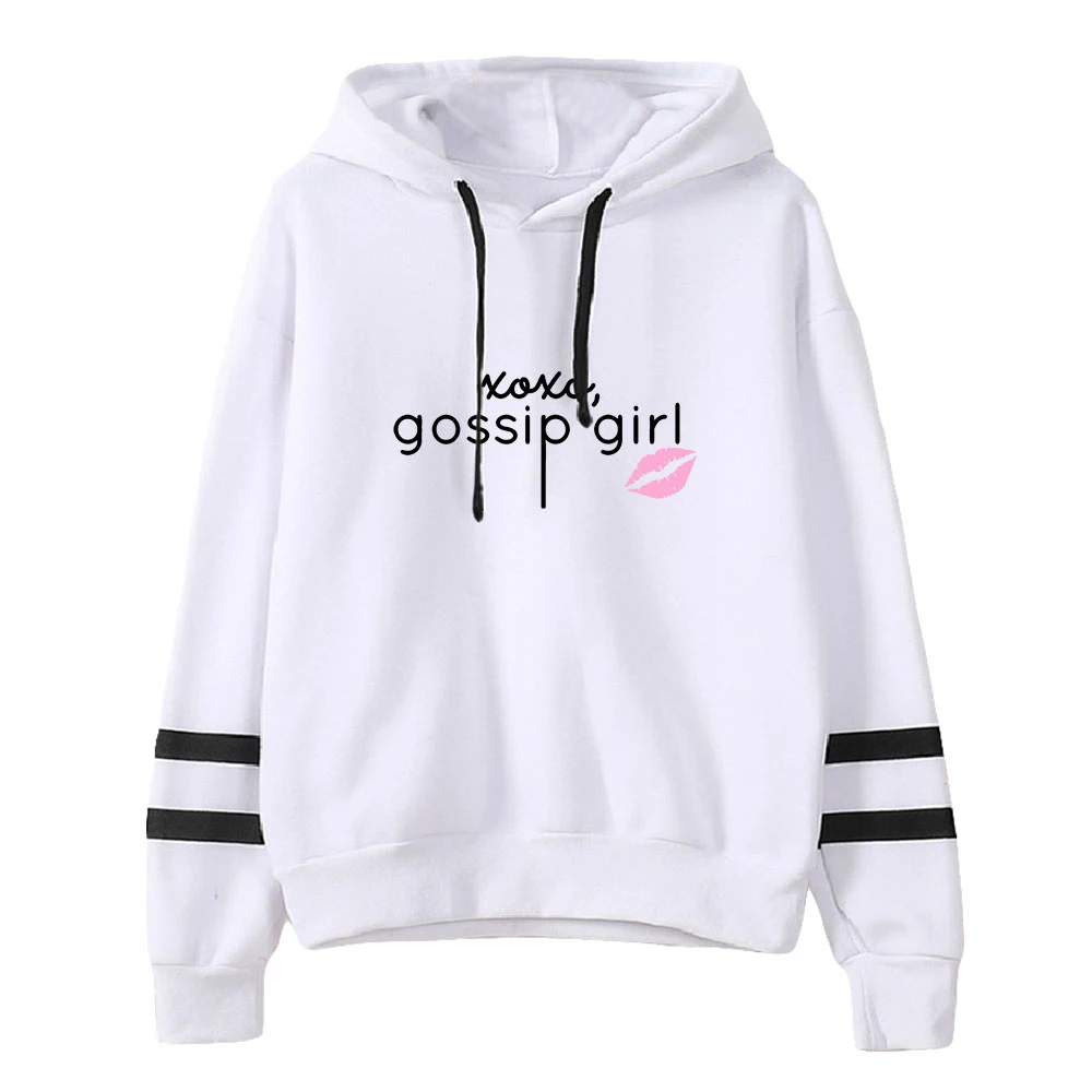 

Tv Series Gossip Girl Hoodie Unisex Pocketless Sleeve Women Men Sweatshirt Harajuku Streetwear Fashion Clothes Plus Size