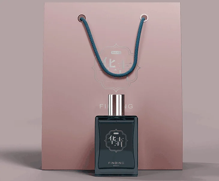 Атласная Выдвижная Подарочная коробка для духов роскошная косметики на заказ с