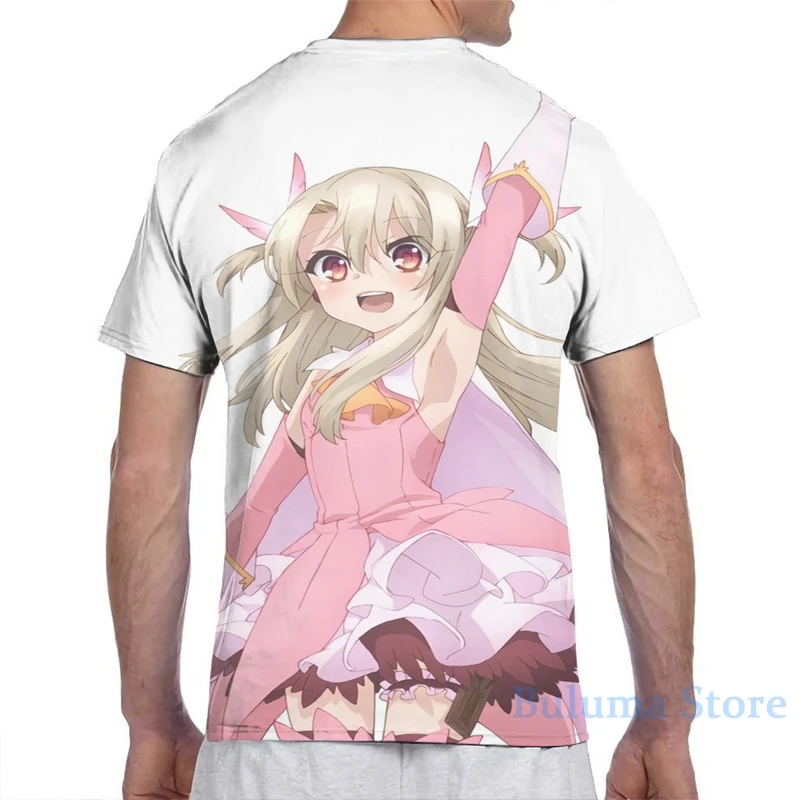Illya Magic Girl Fate kaleid liner Prisma men T-Shirt women all over print girl t shirt boy tops tees Short Sleeve tshirts | Мужская