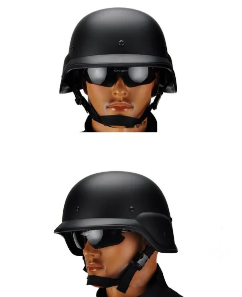 Пластиковый шлем Kevlar M88 Черный Армейский зеленый против бунт уличный для фанатов