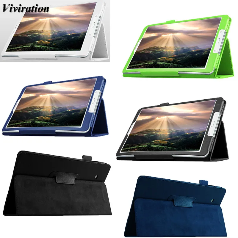 

For Samsung Galaxy Tab E 9.6 T560 T561 Case High Quality Wholesale Flexible Folding Flip Cover Tempered Screen Protector Glass