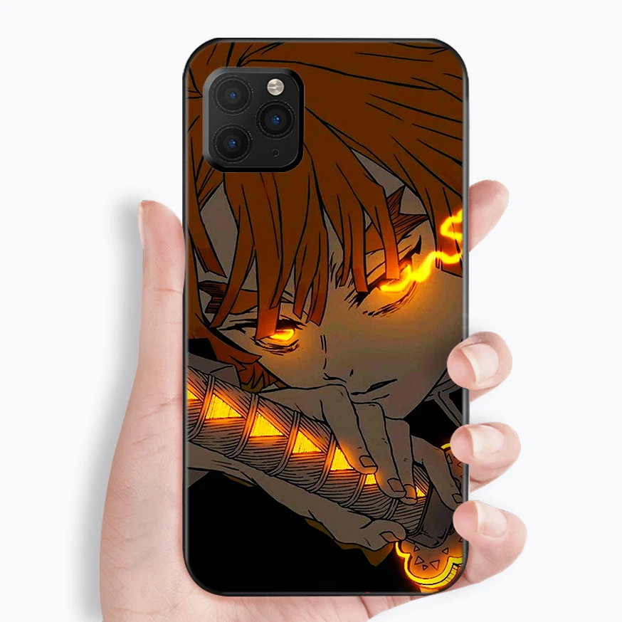 

Demon Slayer Phone Case For Xiaomi 11 11 10 Lite 11 10 Pro 11 Ultra Note10 10S 10 Pro Kamado Nezuko Rengoku Coque Back Cover