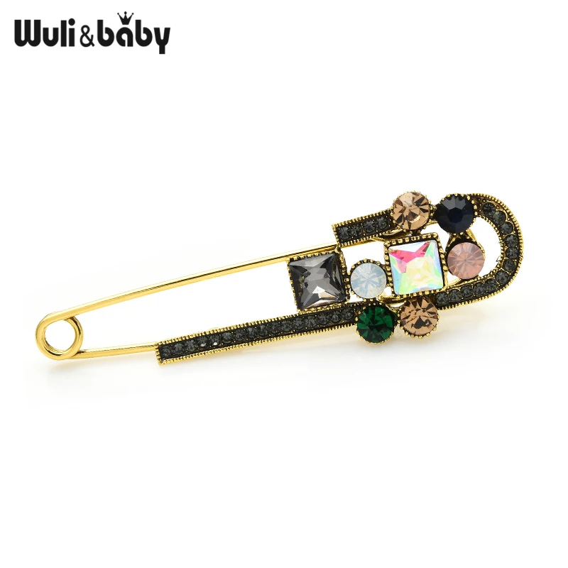 Wuli &amp baby винтажные большие броши на булавке подарок день Святого Валентина брошь