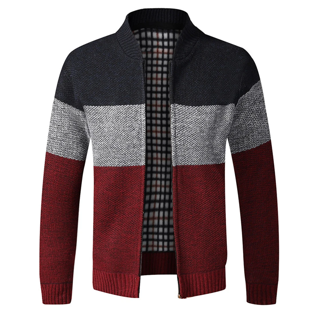

Классический мужской осенний свитер, пальто, плотный Повседневный свитер, кардиган, Мужская брендовая приталенная трикотажная одежда, верх...