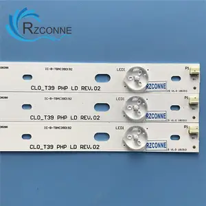 led backlight strip 6 lamps for philips 39 tv ic b tbac39d192 clo_t39 php ld rev 02 39pfl5708f7 39pfl4398h12 tpt390j1 hj1l02 free global shipping