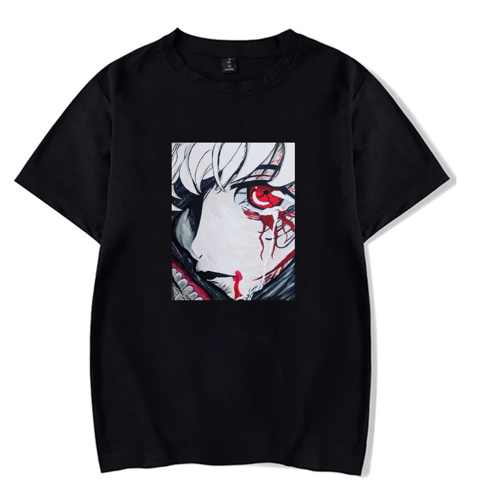 

Tokyo Ghoul T-shirt Short Sleeve O-neck Loose Fashion Tokyo Ghoul Print Cloth