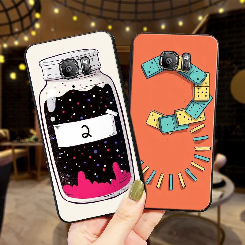 Чехлы для мобильных телефонов samsung A5 3 6 7 8 9 10 A10 A20 30 40 50 60 70 M40 Мягкая силиконовая