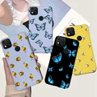 Мягкий силиконовый чехол с рисунком подсолнуха для Xiaomi Redmi 9C NFC 9 C 9A, чехол-бабочка для Redmi 9A 9C 9 a, бампер