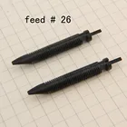 Перьевая ручка, 3 шт., пластиковая подача  26, подходит для стандартных универсальных канцелярских принадлежностей, аксессуары для перьевых ручек, Новинка