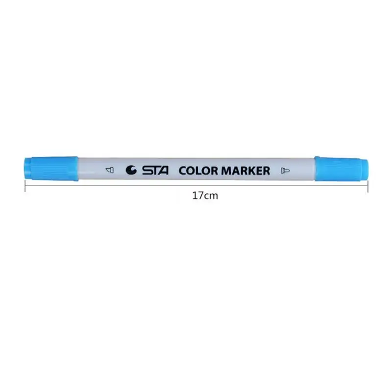 

24/12 Colors Water-soluble Double-headed Marker DIY Crafts Hand-painted Painting Pen School Stationery Graffiti Supply for Kids