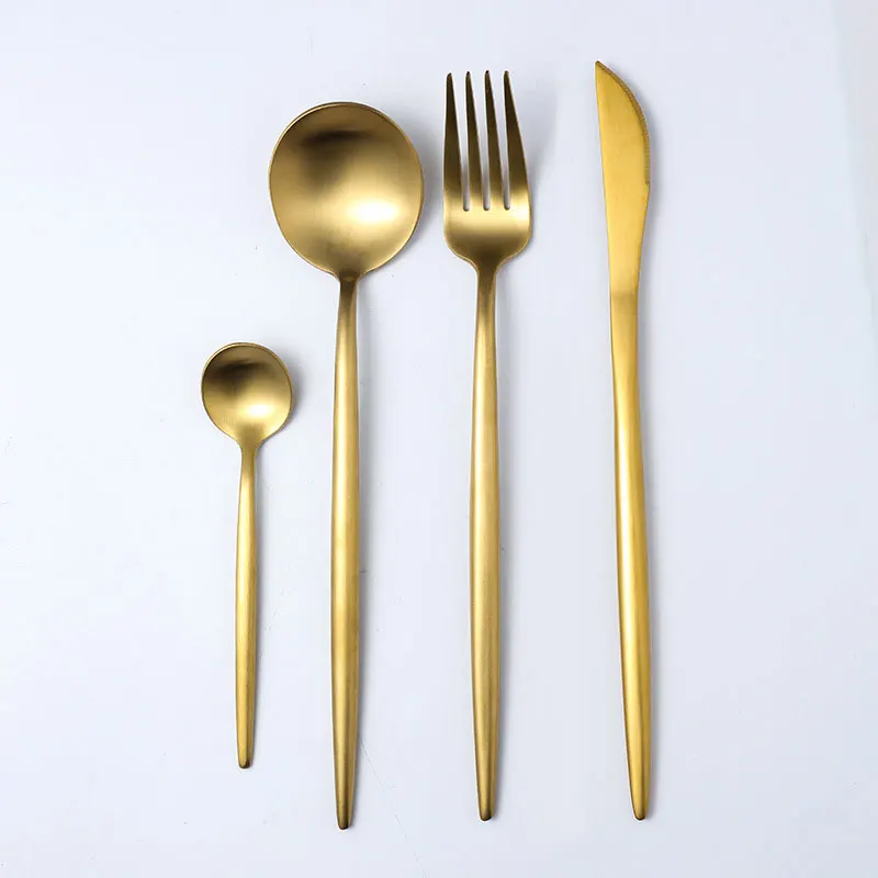 Горячая Распродажа столовые приборы набор столовых приборов 304 нержавеющая