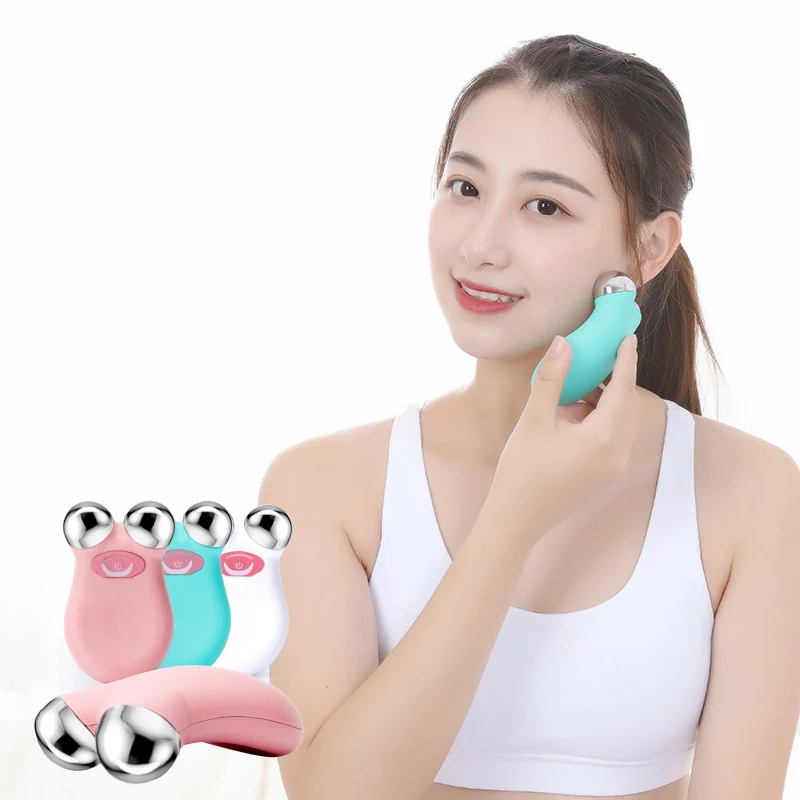 

Mini Microcurrent Face Lift Machine Skin Tightening Rejuvenation Beauty Massager Facial Wrinkle Remover Antiaging Skin Care