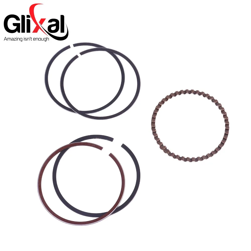 Glixal GY6 60cc 44 мм набор поршневых колец 139QMB 139QMA двигатель китайский газовый Скутер мопед ATV Go-Kart