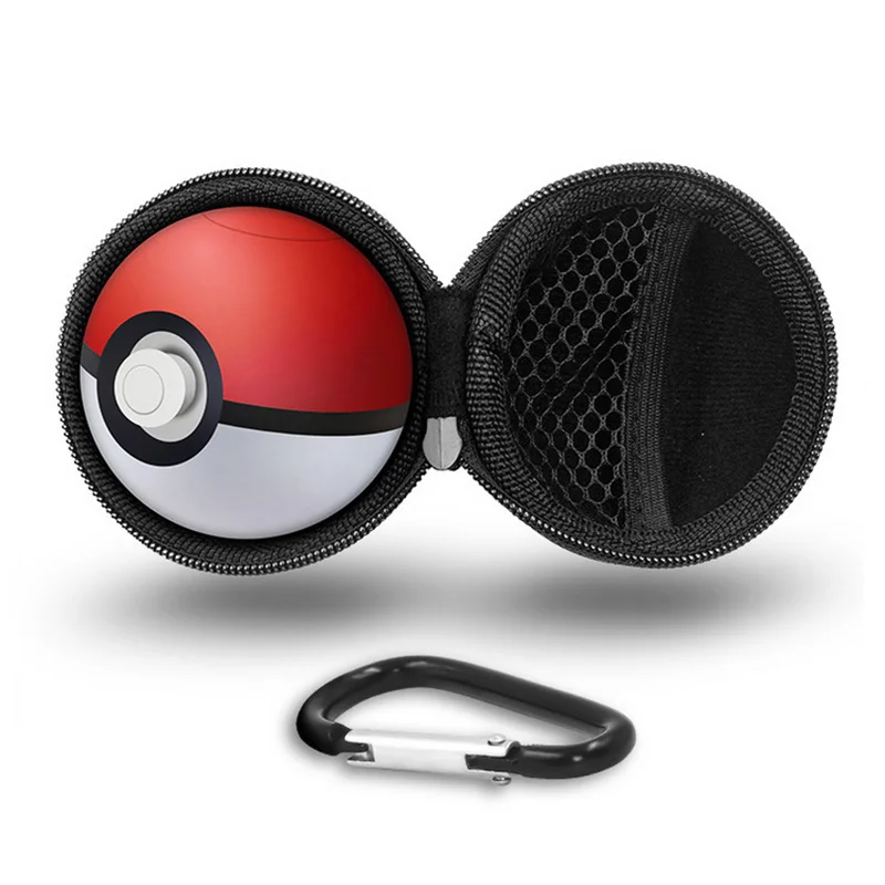 2 в 1 для Nintendo Switch Poke Ball Plus контроллер сумка переноски и Кристальный чехол