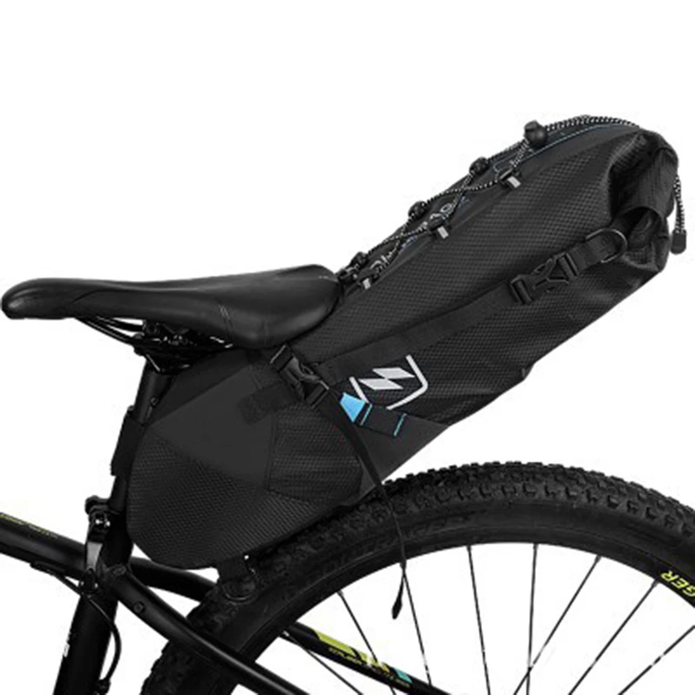 

Waterproof Bicycle Saddle Bag Large Capacity Cycling Foldable Tail Rear Bag MTB Road Bike Trunk Pannier Pack