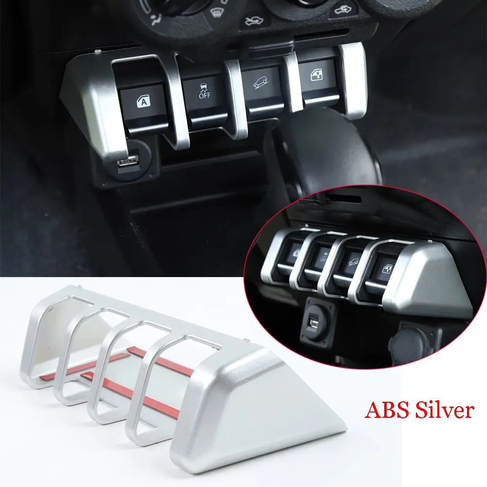 ABS Window Lift Switch Button Panel Trim For Suzuki Jimny 2019-2020 Car parts | Автомобили и мотоциклы