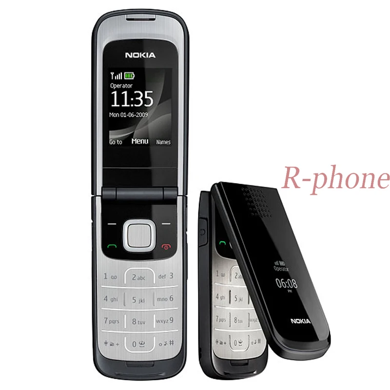 Горячая Распродажа Nokia 2720 складной мобильный телефон 2G GSM трехдиапазонный разблокированный русский арабский клавиатура отремонтированный дешевый телефон